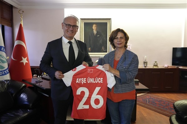 THF Başkanı Kılıç, Başkan Ünlüce'yi ziyaret etti