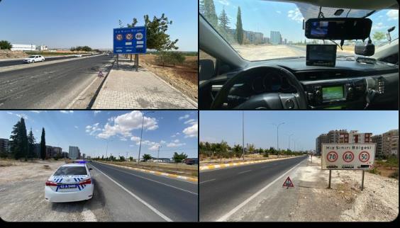 Şanlıurfa’da Hız İhlallerine Karşı Etkin Denetim