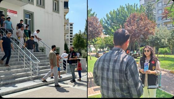 Şanlıurfa'da Narkotik Suçlarla Mücadele Kapsamında Bilgilendirme Çalışmaları Devam Ediyor