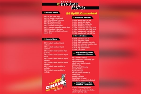 Boyner Dynamic Fest'in bu sene de nabzı yüksek