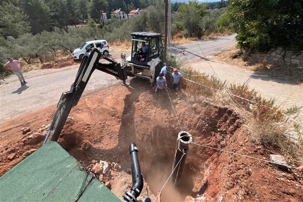 MUSKi ekipleri, Fethiye'deki su sorununu çözüme kavuşturdu