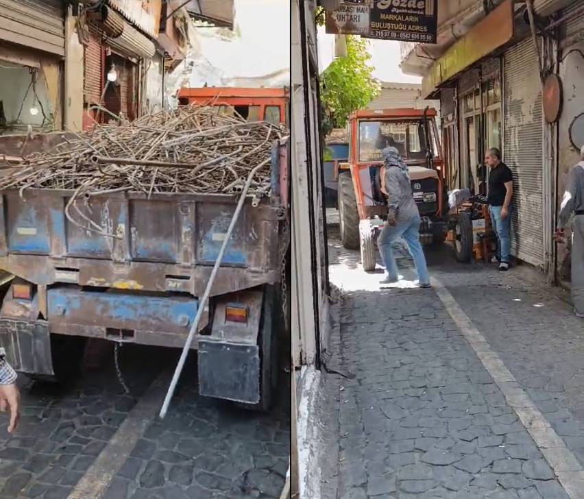 Şanlıurfa Eyyübiye’deki Keçeciler Sokağı Esnafı Çileden Çıktı