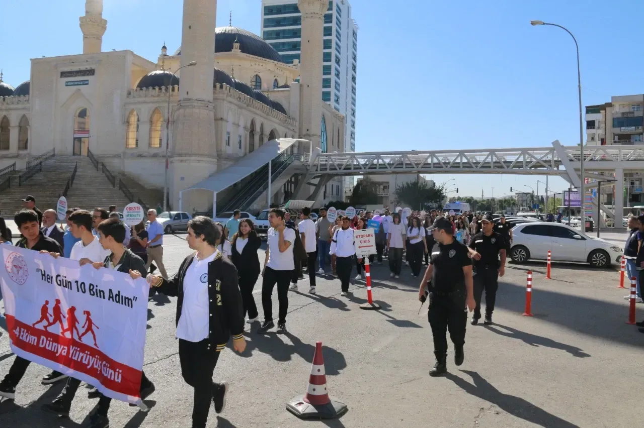 Şanlıurfa'da 3-4 Ekim Dünya Yürüyüş Günü Etkinliği Düzenlendi