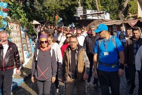 'Cumhuriyetin izinde Efelerin yolunda yürüyoruz' etkinliği yapıldı