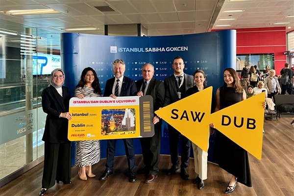 Sabiha Gökçen’den Dublin uçuşları başladı