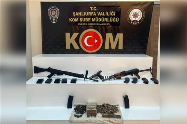 Şanlıurfa'da silah ve mühimmat ele geçirildi