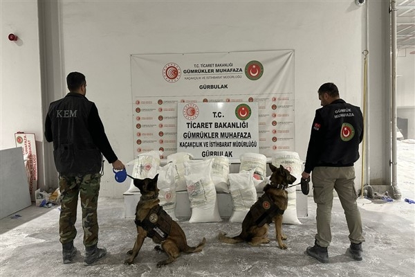 Gürbulak Sınır Kapısı'nda 4.5 tonu aşkın uyuşturucu madde ele geçirildi