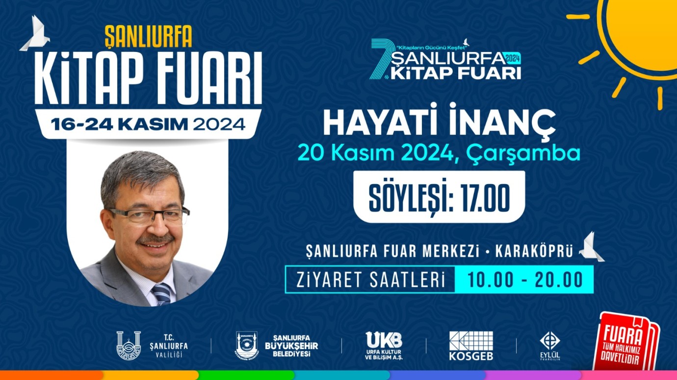  ÜNLÜ YAZAR VE ŞAİRLER KİTAP FUARINA KATILACAK