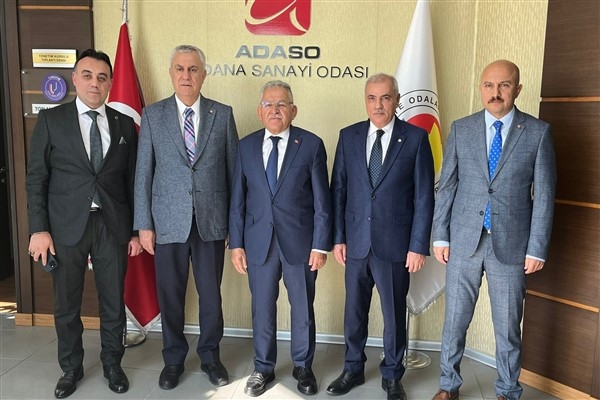 Başkan Büyükkılıç'tan Adana Sanayi Odası'na ziyaret