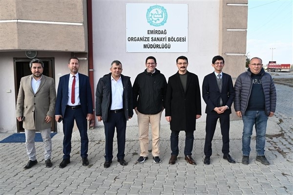 Perulu yatırımcılar ve Cumhurbaşkanlığı Yatırım Ofisi'nden Emirdağ OSB'ye ziyaret