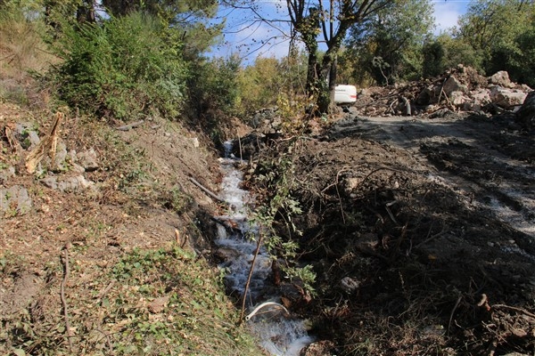 Antalya Büyükşehir, Kaş'taki su sorunu çözüyor