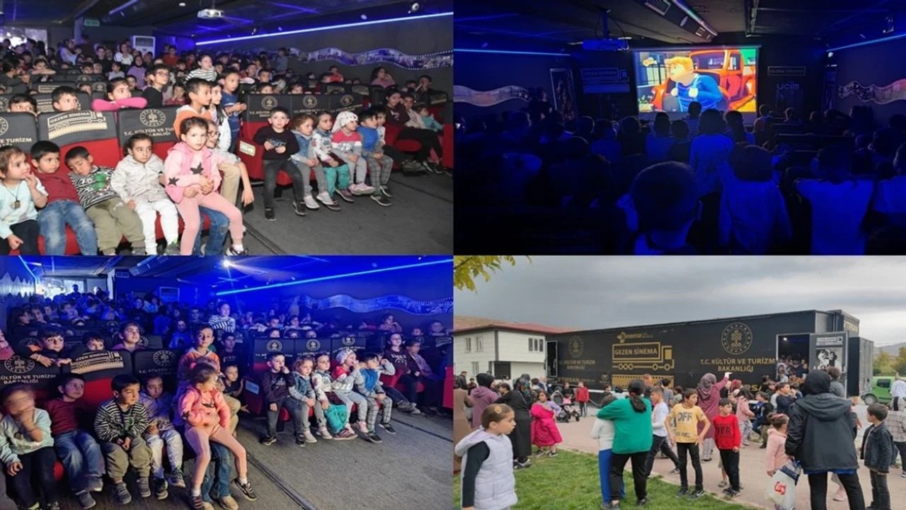 Gezen Sinema Tırı 206 Bin Çocukla Buluştu!