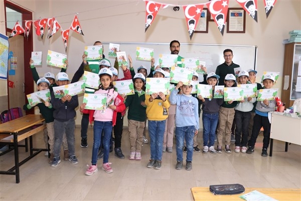 Haliliye'de 6 bin öğrenci Sıfır Atık sertifikası aldı