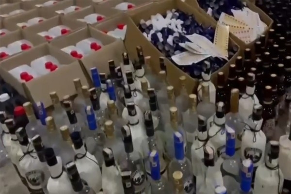 &Prime;ÇENGEL-8&Prime; operasyonlarında 28 bin 400 litre sahte alkol ele geçirildi