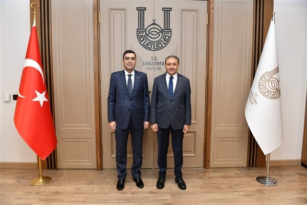 Şanlıurfa İl Emniyet Müdürlüğüne atanan Aksoy, Vali Şıldak'ı ziyaret etti