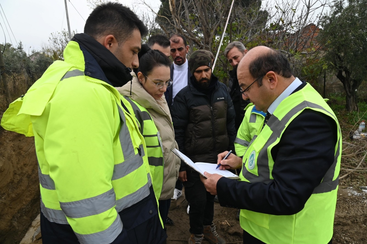 MASKİ’den arızalanan kolektör hattına müdahale
