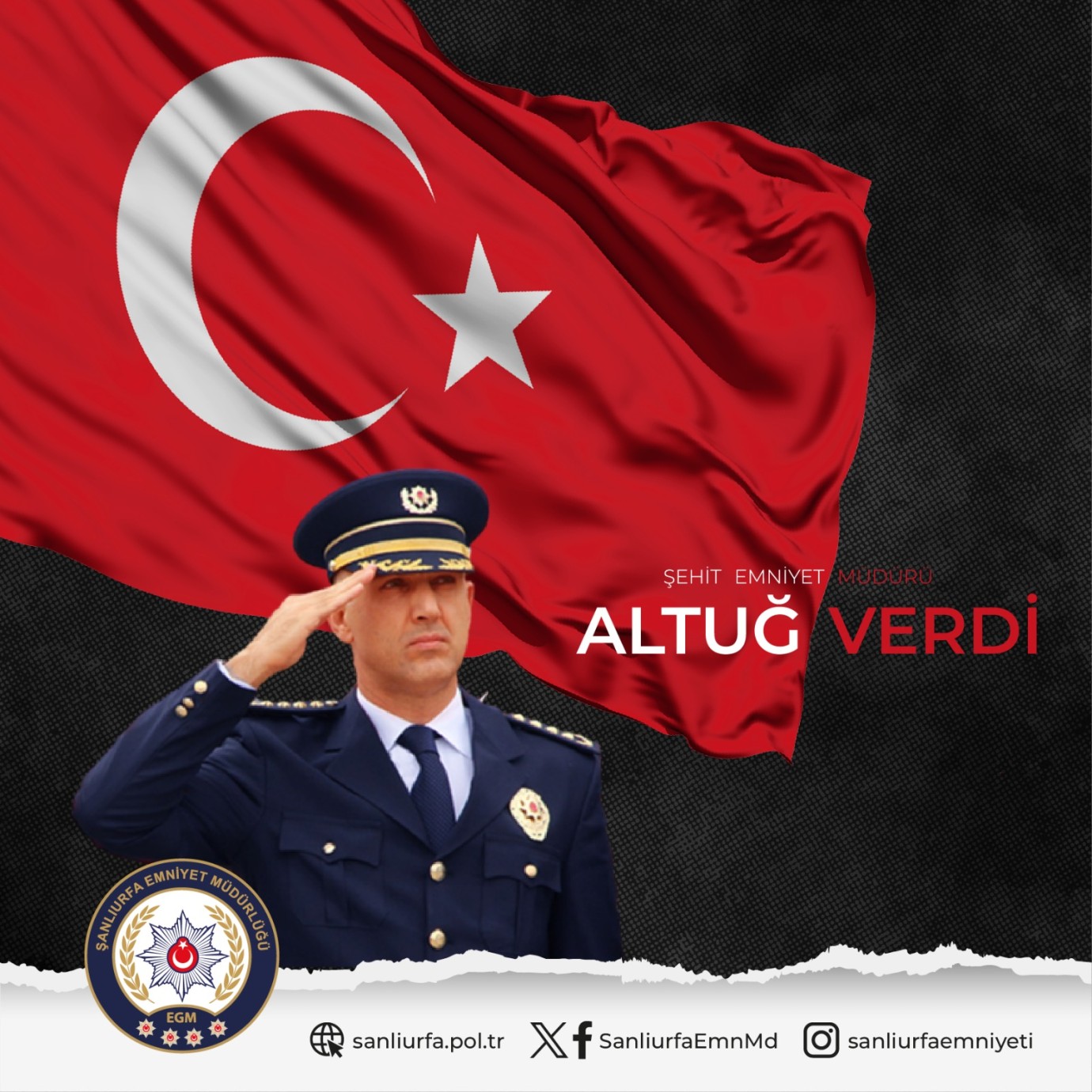 Şehit Emniyet Müdürü Altuğ Verdi Şehadetinin 6. Yılında Anılıyor