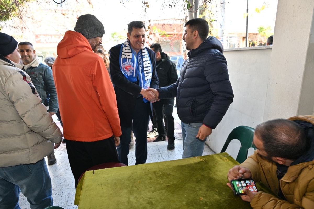 Başkan Zeyrek'ten esnaf ziyareti
