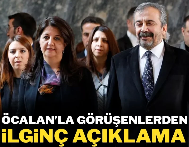 Son Dakika... DEM Parti'den yeni 'İmralı' açıklaması