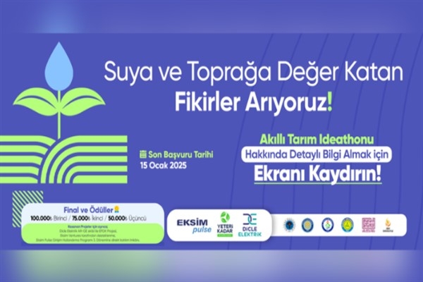 Eksim Pulse Akıllı Tarım Ideathonu’na başvurular açıldı