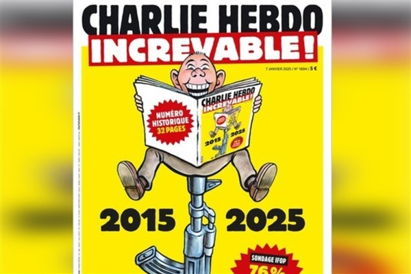Charlie Hebdo terör saldırılardan 10 yıl sonra özel sayı yayınladı