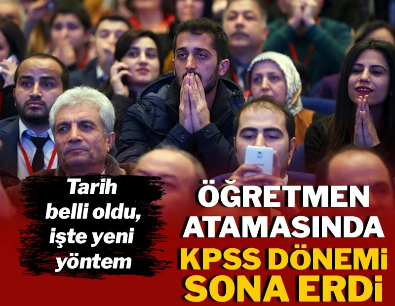 Öğretmen atamalarında KPSS dönemi sona erdi: Tarih belli oldu, işte yeni yöntem