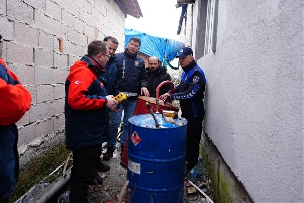 Düzce’de, satışı yasak olan uçan balonlara yönelik denetim yapıldı