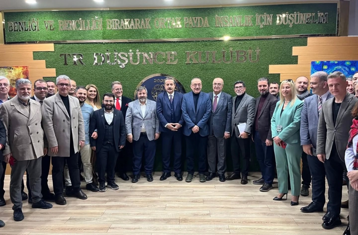 TR Düşünce Kulübü, eski Milletvekili Tatlıoğlu ve Artvin Milletvekili Çelik’i ağırladı