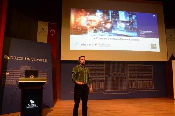 Düzce Üniversitesi, &Prime;MATLAB ile Yapay Zeka&Prime; etkinliği düzenledi