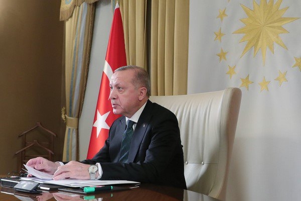 Cumhurbaşkanı Erdoğan, MGK Genel Sekreteri Memiş ile görüştü