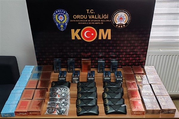 Ordu'da uyuşturucu ve kaçakçılıkla mücadele
