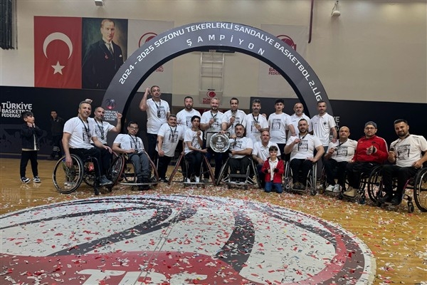 Malatya Büyükşehir Belediyesi Spor Kulübü Tekerlekli Basketbol Takımı 1. Lig'e yükseldi