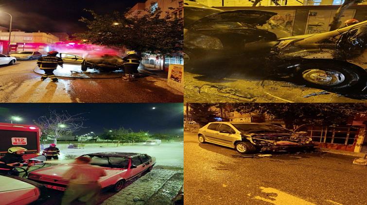Şanlıurfa’da Kundaklama Olayında Flaş Gelişme: 9 Araç Ateşe Verildi, 1 Kişi Gözaltında