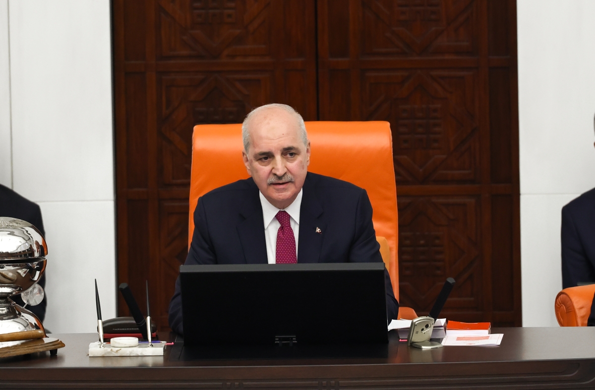 TBMM Başkanı Kurtulmuş, Özbekistan Âli Meclisi Senato Başkanı Narbayeva ile buluştu