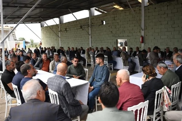 Bismil'de mahalle ve köy muhtarlarına yönelik kahvaltı programı düzenlendi