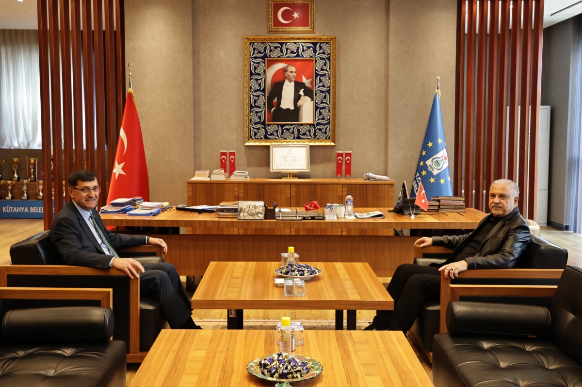 Konya Cihanbeyli Belediye Başkanı Kızılkaya'dan Başkan Kahveci'ye ziyaret