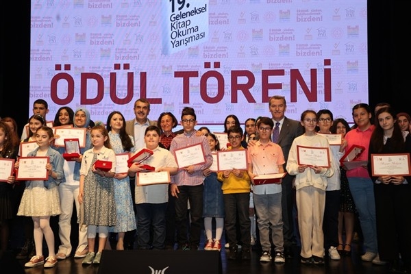 19. Geleneksel Kitap Okuma Yarışması’nın ödülleri sahiplerini buldu