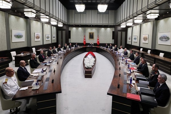 MGK, Cumhurbaşkanı Erdoğan'ın başkanlığında toplandı