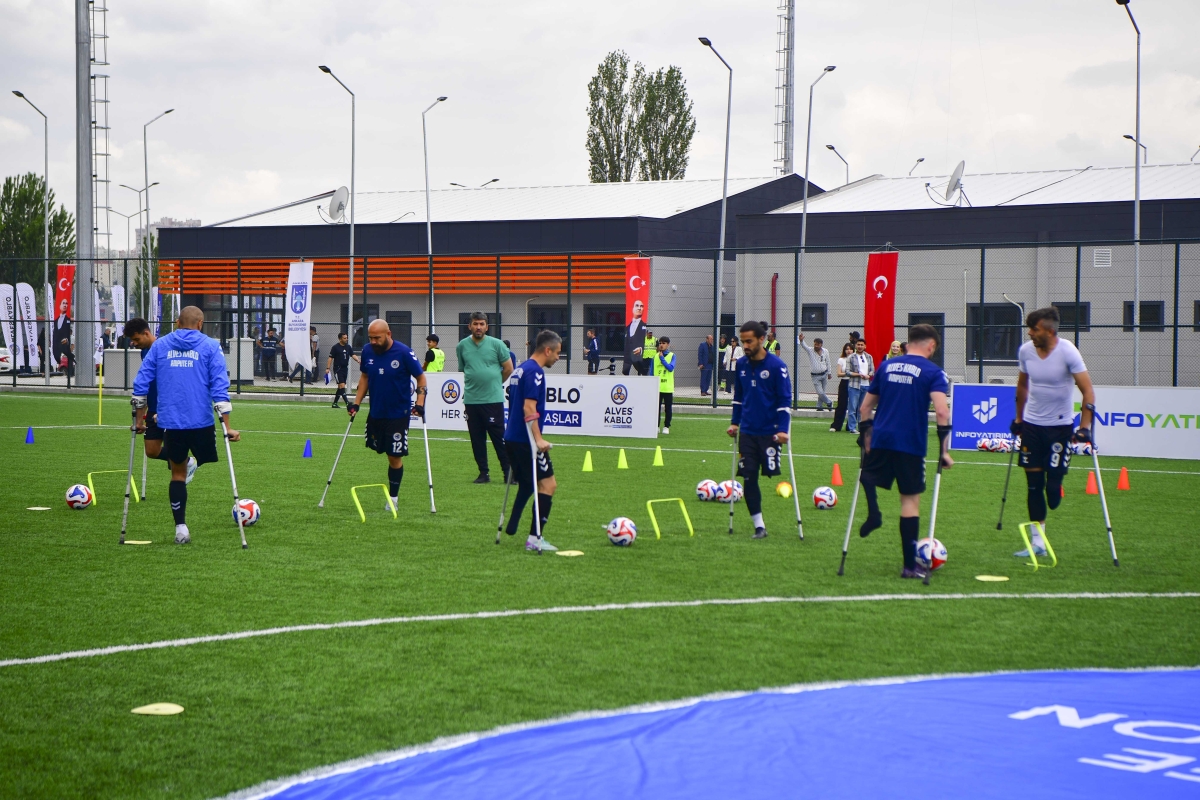 2025 EAFF Ampute Futbol Şampiyonlar Ligi Ankara'da başladı