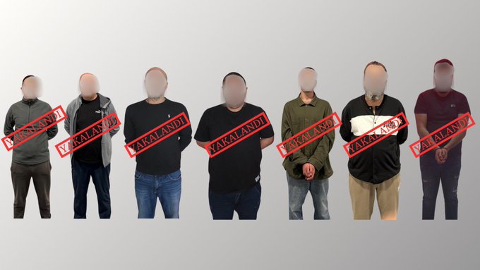 6 İlde Uluslararası Aranan 23 Şüpheli Yakalandı!