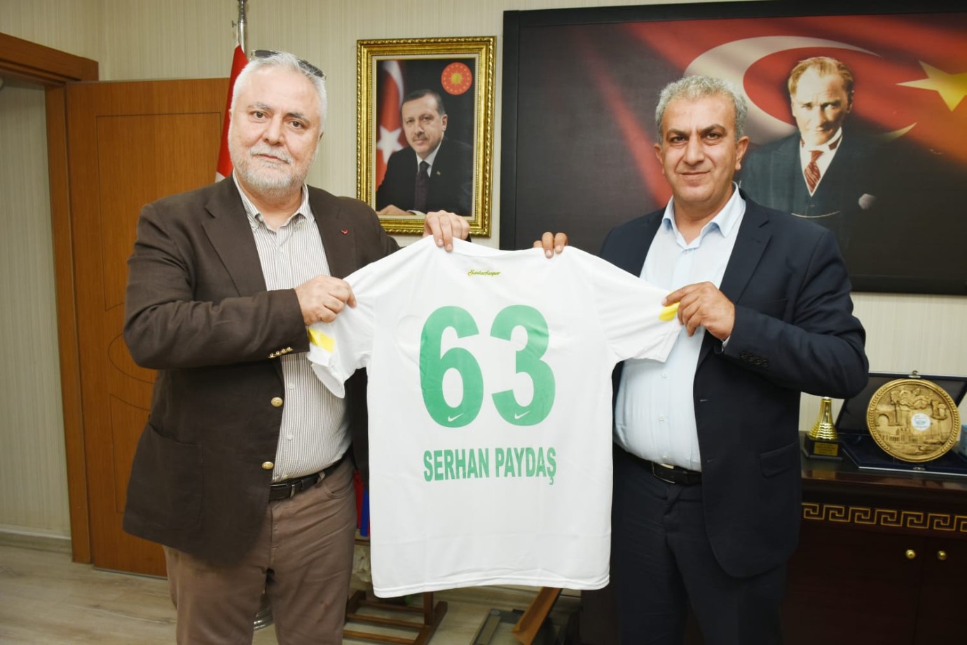 Şanlıurfaspor Yönetiminden Hilvan Belediye Başkanı Serhan Paydaş’a Ziyaret