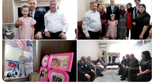 Bakan Yerlikaya’dan Şehit Ailesine Bayram Ziyareti