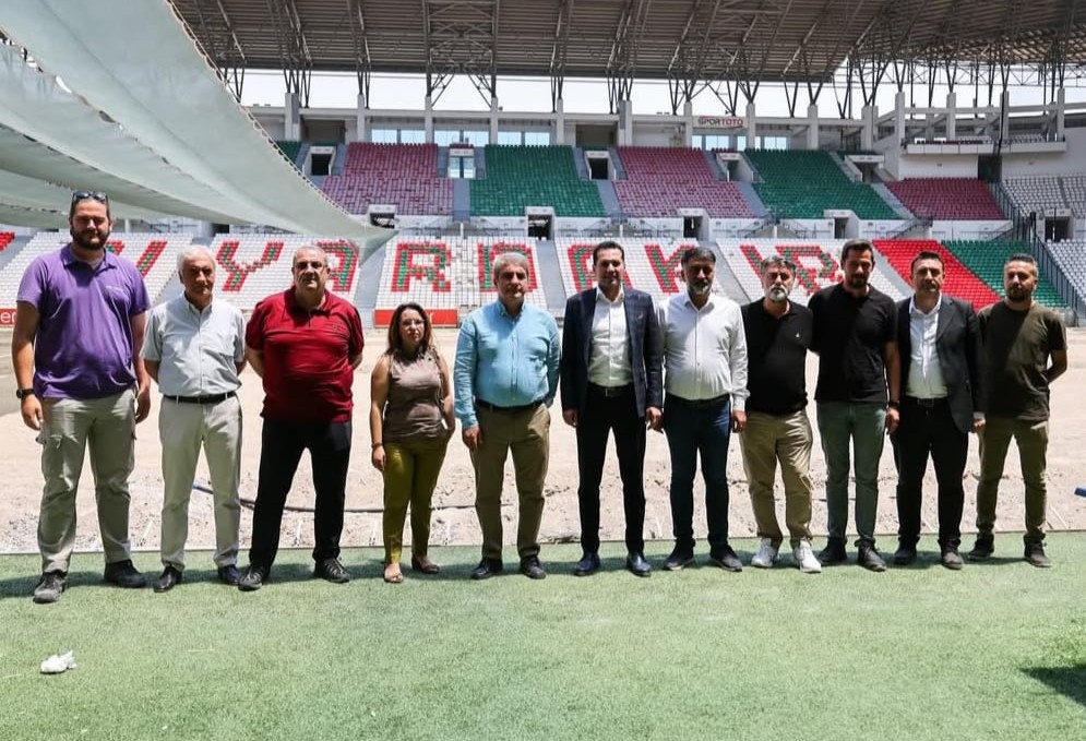 Amedspor yönetimi, Diyarbakır Stadyumu’nu ziyaret etti