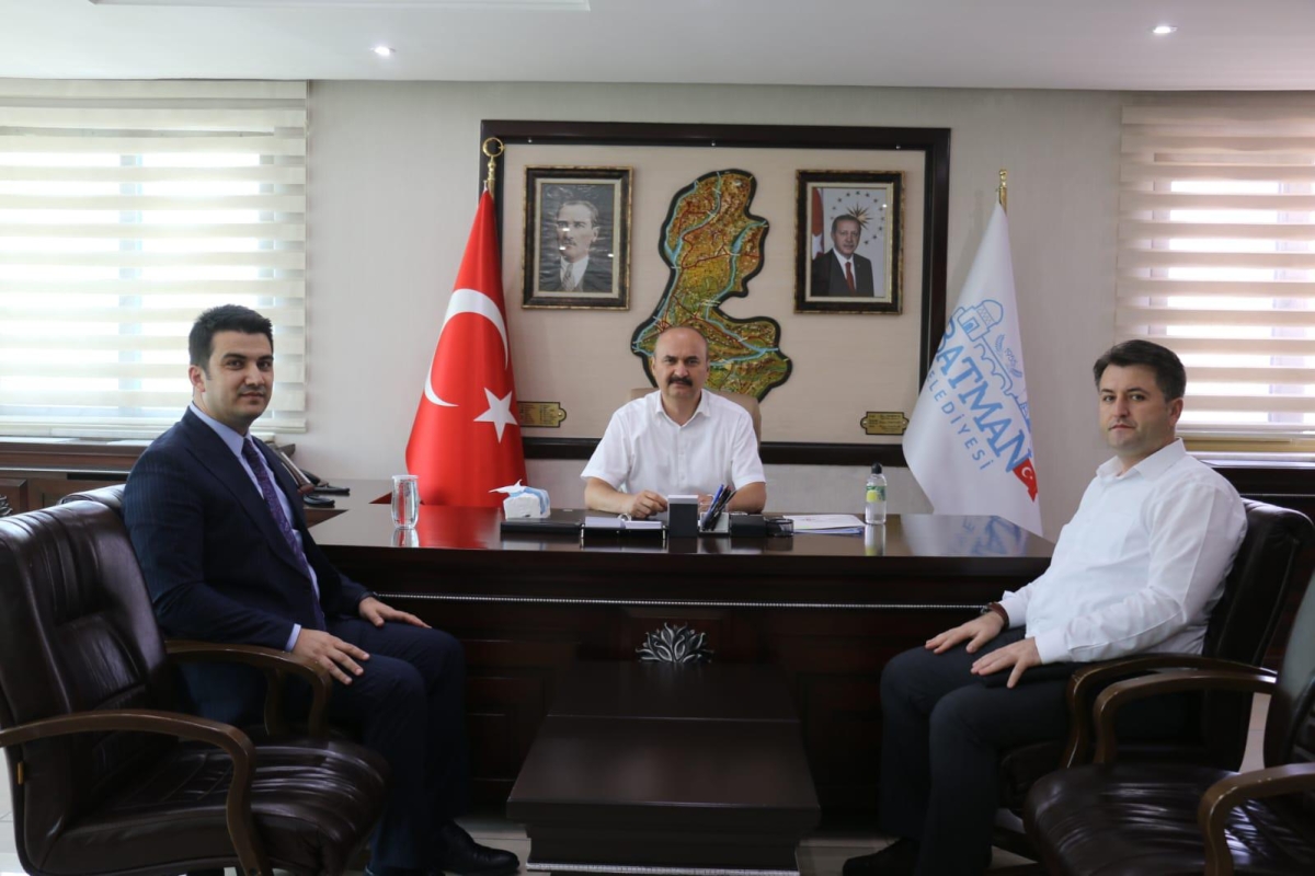 Vali Canalp, Tapu ve Kadastro Diyarbakır Müdürü Taner’i kabul etti