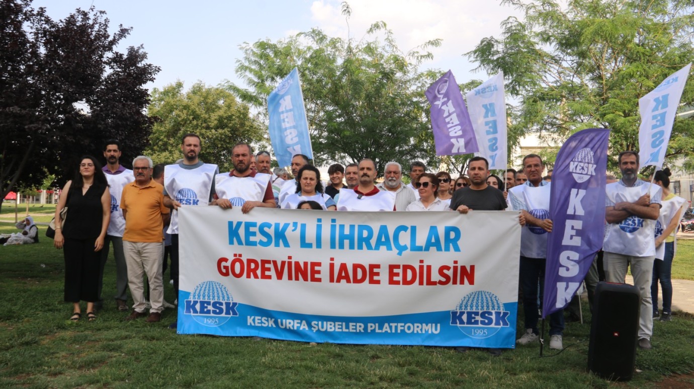 Urfa KESK Şubeler Platformu’ndan Sert Çağrı