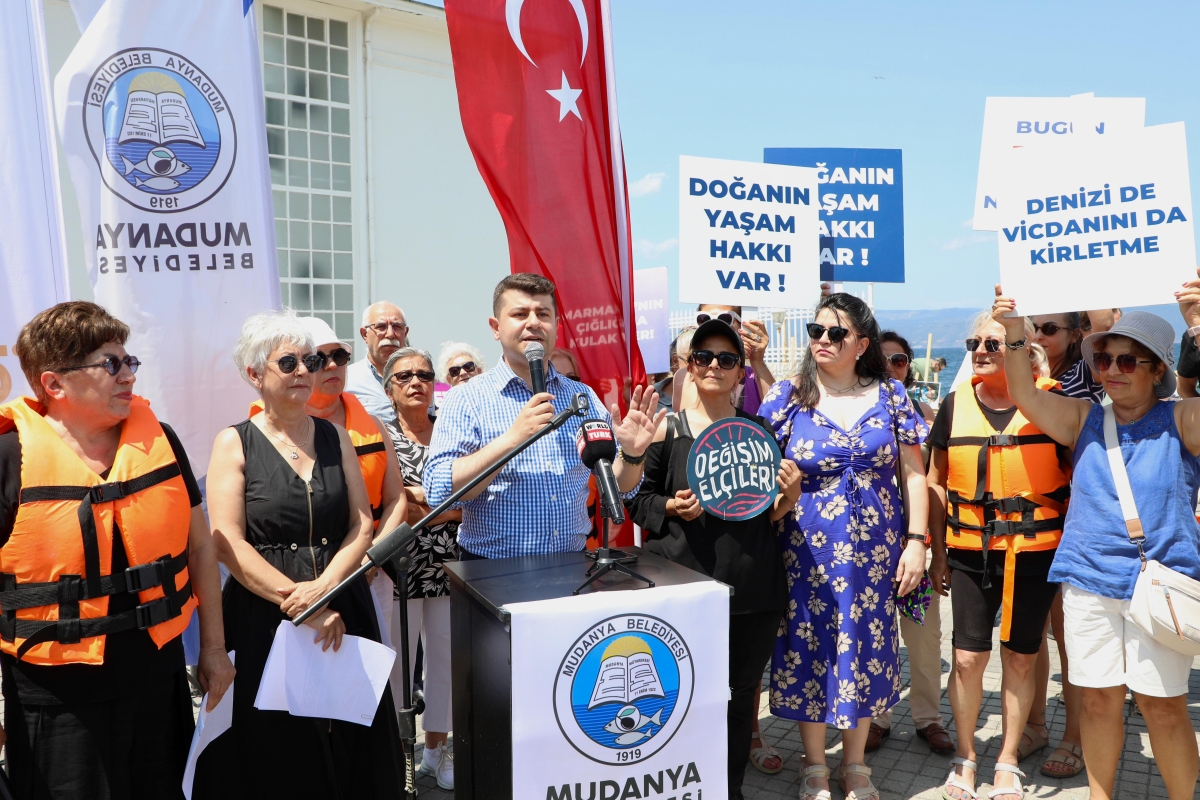 Mudanya'da &Prime;Temiz Deniz&Prime; etkinliği düzenlendi