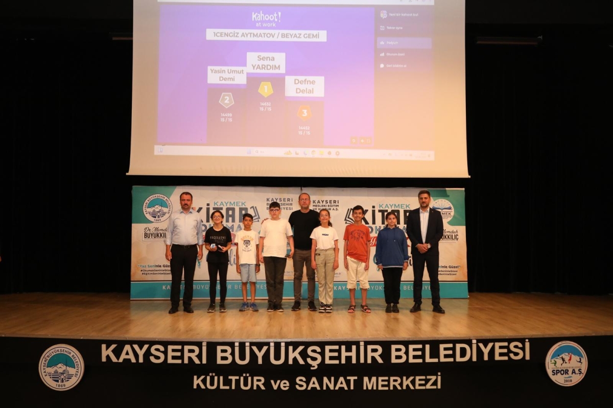 KAYMEK'in 4’üncü Kitap Okuma Yarışması’nda kazananlar belli oldu
