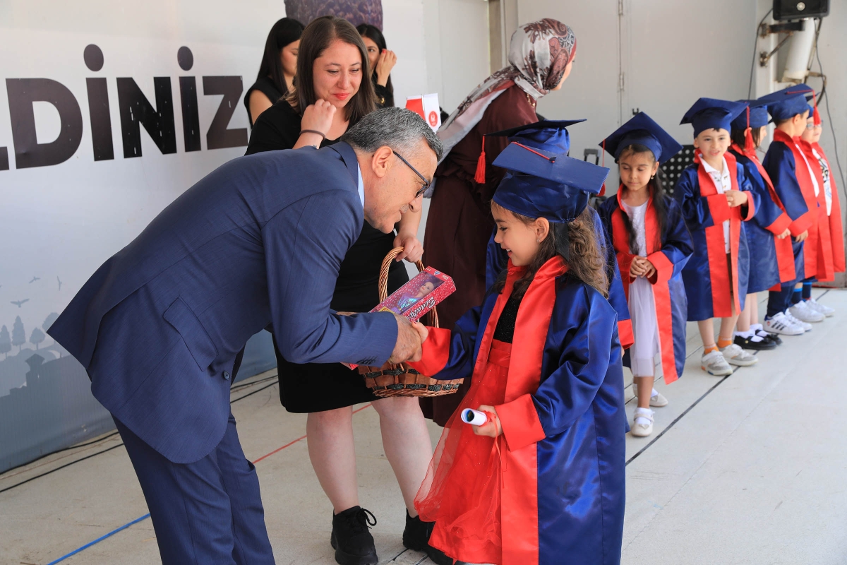 Çocuk Gelişim Merkezleri'nde mezuniyet heyecanı