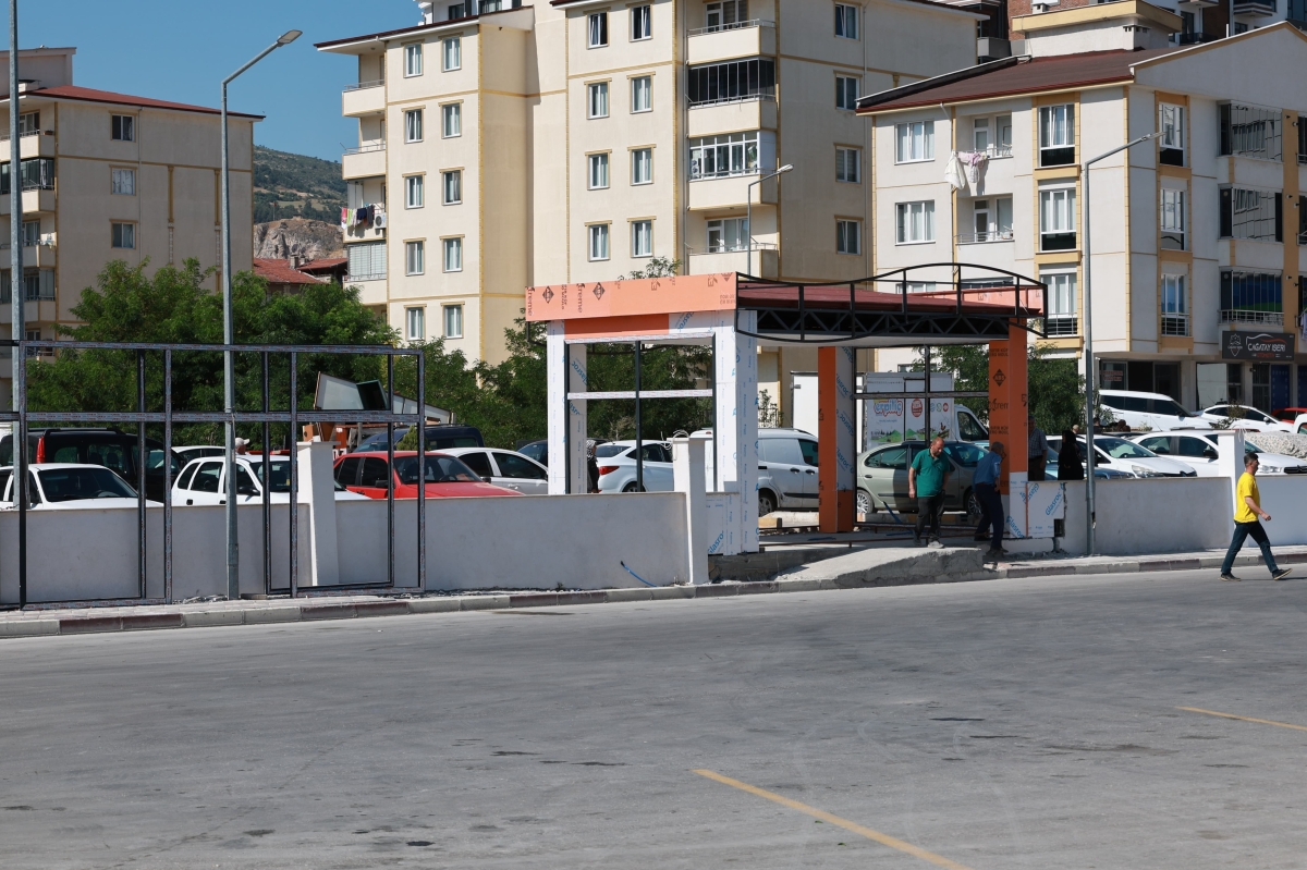 Tokat Otobüs Terminali’nde yenileme çalışması sürüyor