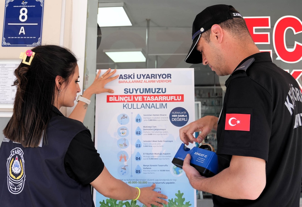 Keçiören Belediyesi'nden su tasarruf seferberliği
